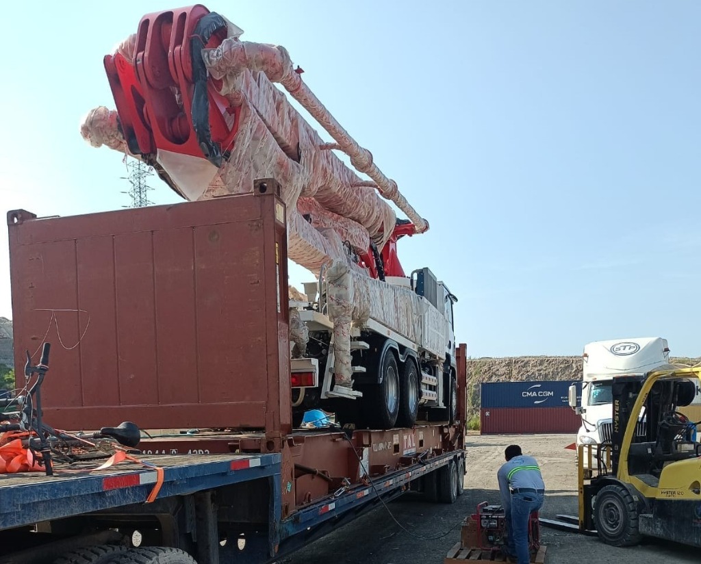 Transporte de maquinaria pesada